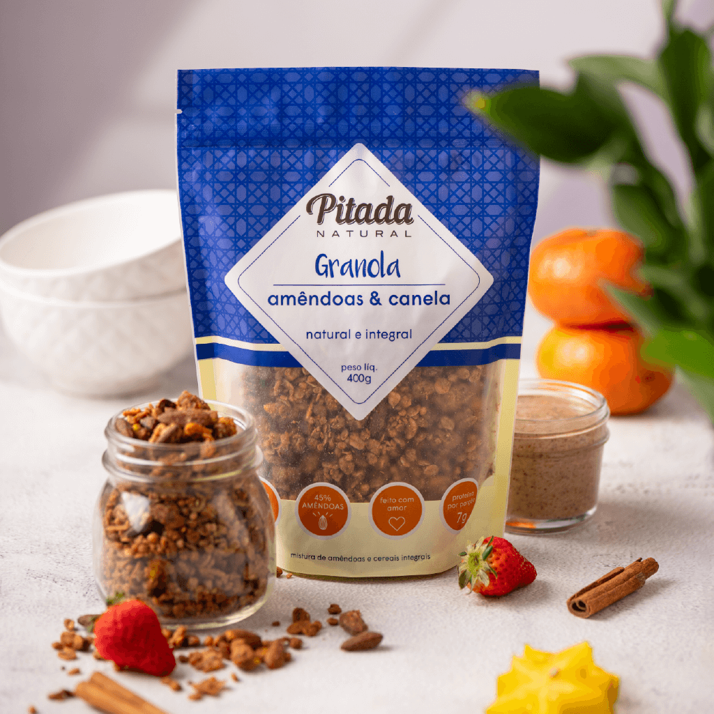Granola Amêndoas & Canela